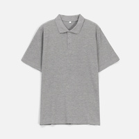 Рубашка поло унисекс Tervise, серый меланж