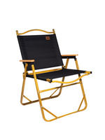 Стул MW02 складной, черный, светлое дерево