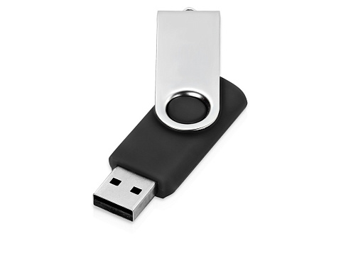 Флеш-карта USB 2.0 8 Gb «Квебек», черный - рис 2.