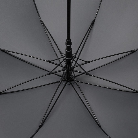 Зонт-трость Simple Golf, серый - рис 4.