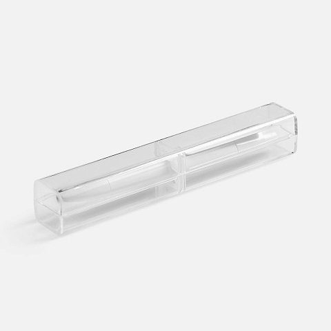 Ручка шариковая Prodir DS4 PMM-P в футляре, белая - рис 3.