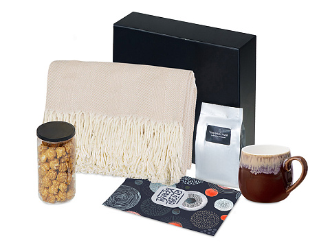 Подарочный набор Re:y. Haven  с пледом, кружкой и чаем - рис 2.