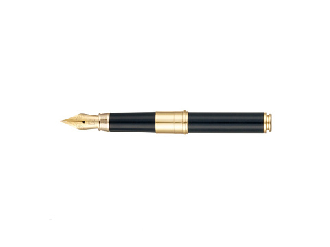 Ручка 2 в 1 шариковая и перьевая Pierre Cardin COMBI PEN, цвет - черный. Упаковка Е - рис 7.