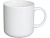 Кружка матовая Rita, 410мл, белый (Р) - миниатюра - рис 2.