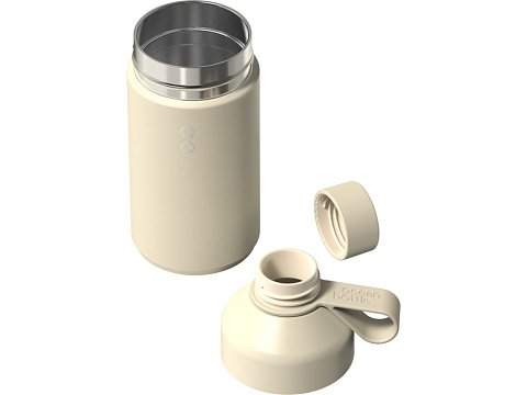 Бутылка для воды Ocean Bottle с вакуумной изоляцией объемом 750 мл, песочный - рис 4.