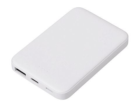 Внешний аккумулятор Simp, 5000 мАч, белый