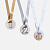 Медаль Fundo, серебристая с 3D-подвеской Symbol, цифра 2 - миниатюра - рис 3.