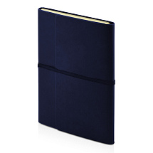 Ежедневник недатированный А5 Valencia, темно-синий
