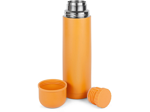 Термос Relaxika 101 (1 литр), желтый (без лого) - рис 6.