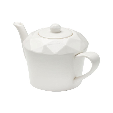 Чайник Diamante Bianco, белый - рис 3.