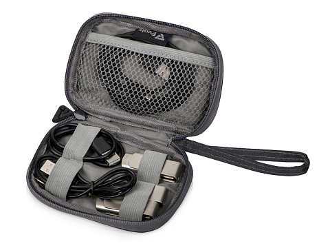 Органайзер для проводов Keep Organized S, темно-серый (140*100*25) - рис 2.