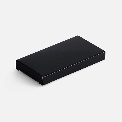 Брелок Gun Metal Leather Rectangle, графитовый - рис 5.