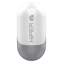 Беспроводные наушники HIPER TWS Smart IoT M1 (HTW-M10) Bluetooth 5.1 гарнитура, Серый (Р)