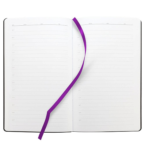 Ежедневник Knit, недатированный, фиолетовый - рис 9.