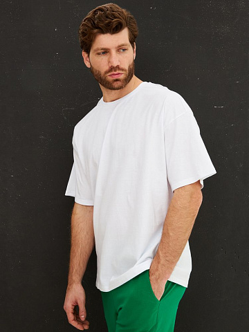 Футболка Oversize Premium, белая - рис 3.