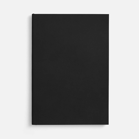 Ежедневник Flat Light, недатированный, черный