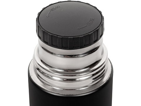 Термос Relaxika 101 (0,35 литра), черный (без лого) - рис 4.