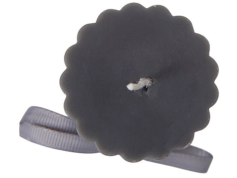 Набор свечей с гранями Vela, темно-серый, белый - рис 17.