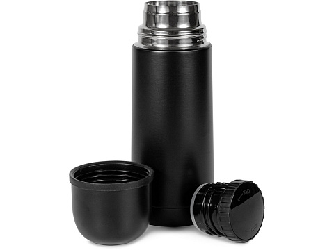 Термос Relaxika 101 (0,35 литра), черный (без лого) - рис 6.