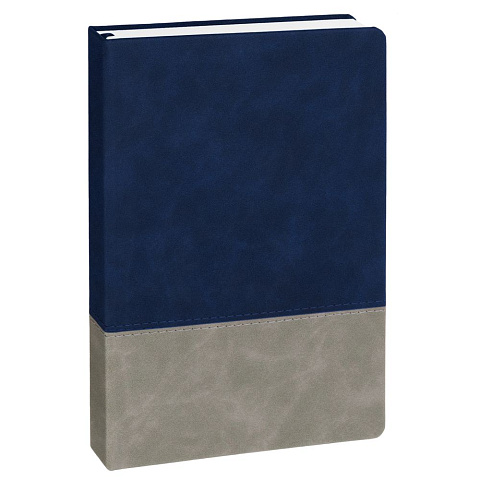 Ежедневник Horizon, недатированный, серый с синим - рис 4.