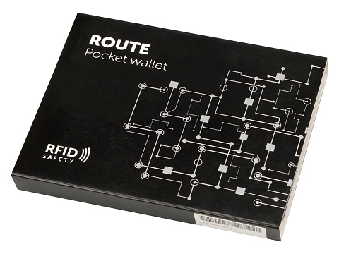 Кошелек "Route RFID Safety", синий - рис 5.