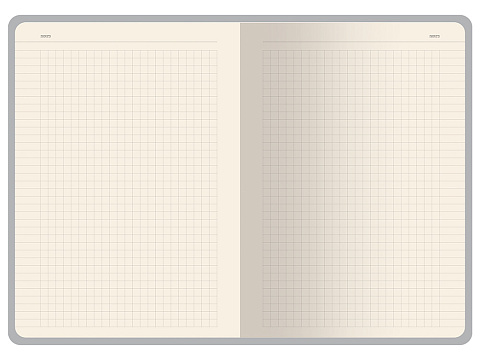 Бизнес-тетрадь А5 Pragmatic Contrast, 40 листов в клетку, темно-синий с синим срезом - рис 4.