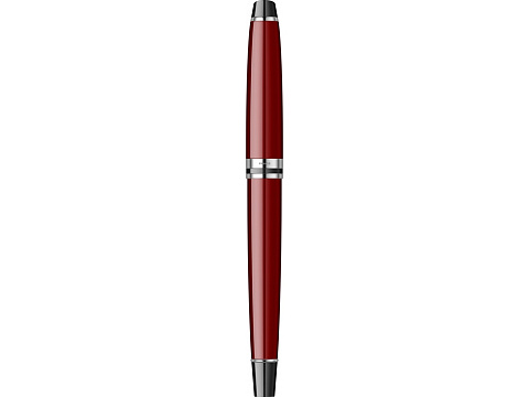 Ручка-роллер Waterman Expert Dark Red Lacquer CT Black, стержень: Fblk - рис 10.