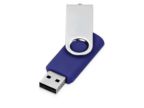 Флеш-карта USB 2.0 8 Gb «Квебек», синий - рис 2.