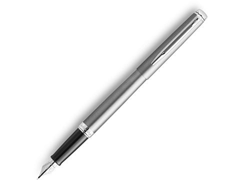 Перьевая ручка Waterman Hemisphere Entry Point Stainless Steel matte в подарочной упаковке