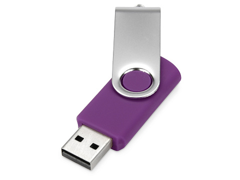 Флеш-карта USB 2.0 16 Gb «Квебек», фиолетовый - рис 2.