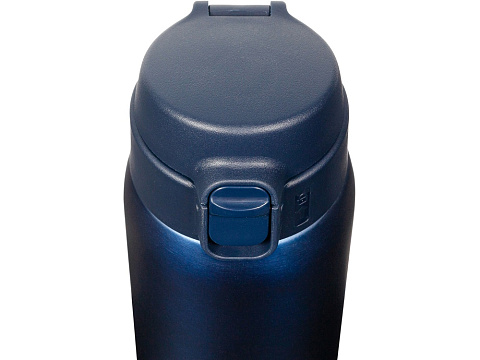 Термокружка Relaxika 701 (0,48 литра), синяя (без лого) - рис 6.