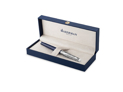 Перьевая ручка Waterman Hemisphere22 SE Deluxe Blue CT, перо: F, цвет: Blue, в подарочной упаковке - рис 2.