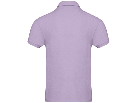 Рубашка поло унисекс Akoya из переработанного махрового материала - Lilac - рис 3.
