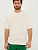 Футболка Oversize Premium, молочно-белая - миниатюра