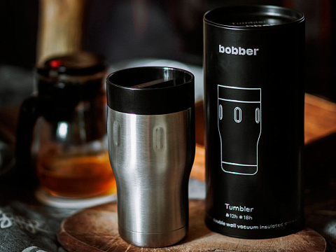 Термос питьевой, вакуумный, бытовой, тм "bobber". Объем 0,35 литра. Артикул Tumbler-350 Matte - рис 6.