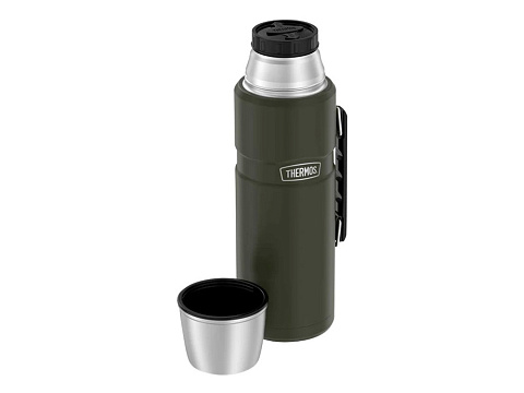 Термос из нерж. стали тм THERMOS SK2020 AG 2,0L, темно-зеленый - рис 4.