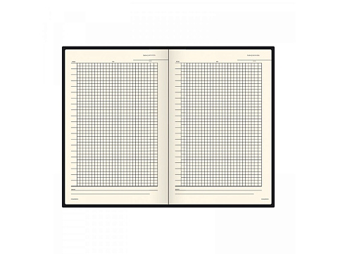 Ежедневник недатированный А5 «Madrid», черный - рис 3.