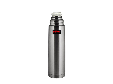 Термос из нерж. стали тм THERMOS FBB-1000GR 1.0L, серебристый - рис 4.