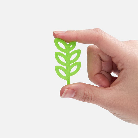 Подвеска Flora, 3D-печать на заказ, лист рябины - рис 3.