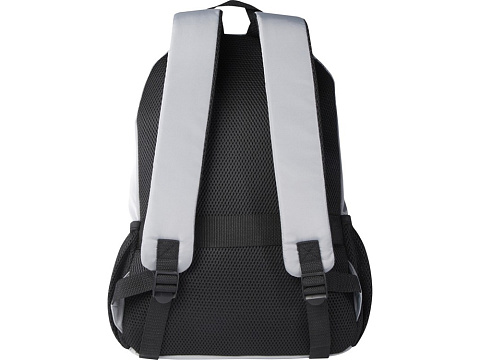 Рюкзак для ноутбука Trend Plus 15GRS из переработанного материала объемом 20 литров, серый - рис 3.