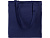 Сумка Element из хлопка для покупок, 180 г, темно-синий - миниатюра - рис 3.