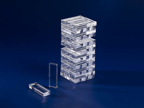 Игра Acrylic Tower, прозрачная - рис 2.