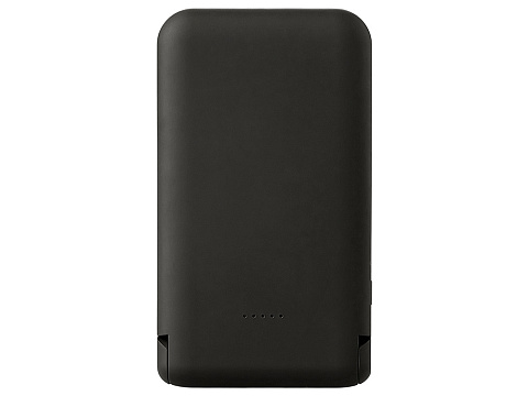 Беспроводной внешний аккумулятор с подсветкой лого и подставкой Magflash, 10000 мАч, 15 Вт, черный - рис 5.