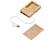 USB хаб Memo, 2*USB, 2*Type C, бамбук - миниатюра - рис 2.