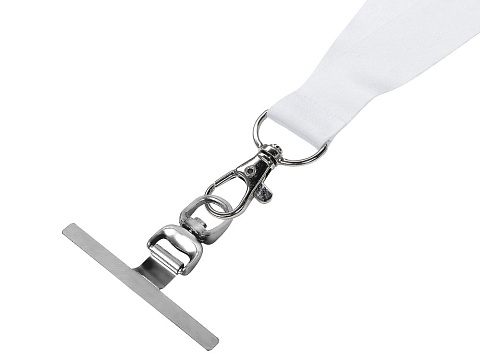 Ланъярд 2,5 см под сублимацию с карабином и металлическим держателем для телефона - рис 3.