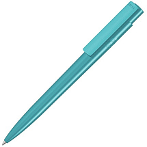 Шариковая ручка "rPET pen pro" из переработанного термопластика, бирюзовый