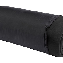 Huggy флисовое одеяло 220x250 см - сплошной черный