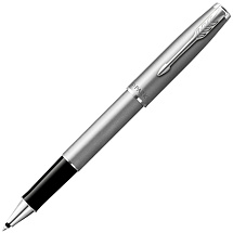 Ручка роллер Parker Sonnet T546  Stainless Steel CT, стержень: F, цвет чернил: black, в подарочной упаковке