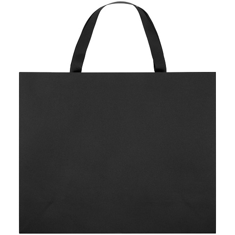 Пакет бумажный Manilla L, черный - рис 3.