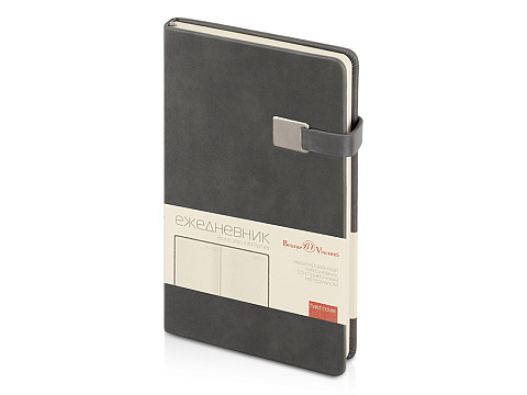 Ежедневник недатированный А5 Premier, серый